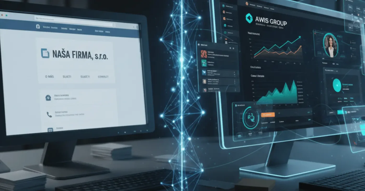 Total Awis Webová stránka - Vizitka vs. Digitálne Strategické Médium | AWIS group ...